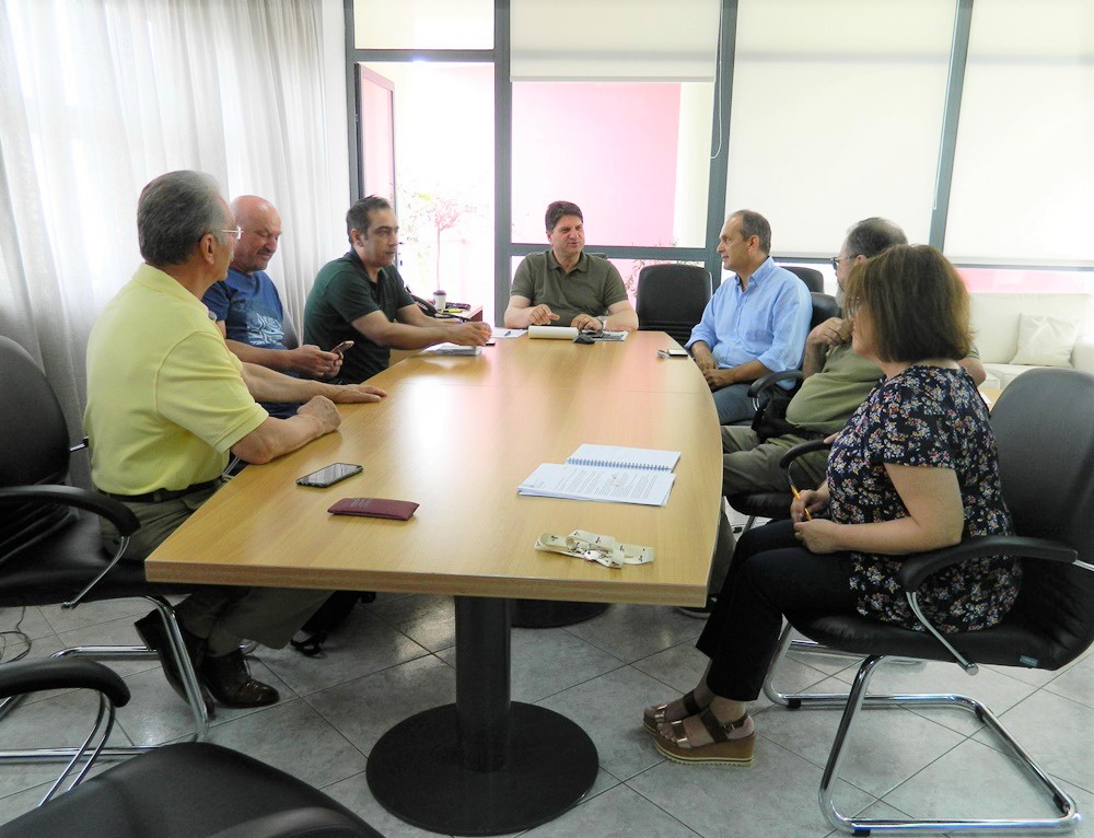 Συνάντηση για τα γυρίσματα της ταινίας Συνάντηση για τα γυρίσματα της ταινίας