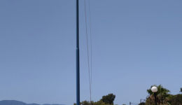 Αναρτήθηκε σήμερα η γαλάζια σημαία στην παραλία Μπούκας Μεσσήνης