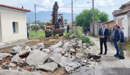 Συνεχίζονται οι διανοίξεις δημοτικών οδών στον Δήμο Μεσσήνης