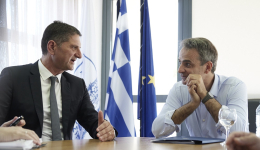 Τα μεγάλα αναπτυξιακά έργα του Δήμου Μεσσήνης έθεσε ο Δήμαρχος στον Πρωθυπουργό