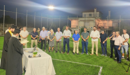 Εγκαινιάστηκε την Παρασκευή 19 Αυγούστου το νέο Αθλητικό Κέντρο Λευκοχώρας