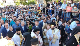 Η Παναγία Βουλκανιώτισσα επέστρεψε χθες στον θρόνο της στην Ιερά Μονή Βουλκάνου