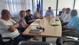 Σύσκεψη στο γραφείο του Δημάρχου Μεσσήνης για την εξέλιξη της εκτιμητικής διαδικασίας από τον ΕΛΓΑ