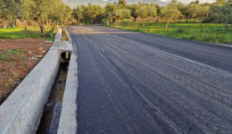 Ασφαλτοστρώθηκε αγροτικός δρόμος στα όρια του οικισμού της Βαλύρας