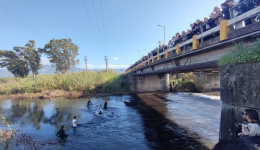 Μεσσήνη: Έγινε ο καθαγιασμός των υδάτων στον ποταμό Πάμισο