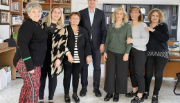 Το νέο διοικητικό συμβούλιο του Συλλόγου Γυναικών Μεσσήνης επισκέφτηκε τον Δήμαρχο