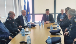 Σύσκεψη για ζητήματα ασφάλειας πραγματοποιήθηκε σήμερα στο Δημαρχείο Μεσσήνης με τη συμμετοχή του Υφυπουργού Προστασίας του Πολίτη Γιάννη Λαμπρόπουλου