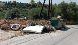 Ο Δήμος Μεσσήνης εφιστά την προσοχή των πολιτών για την αποφυγή παράνομης απόρριψης μπαζών, αδρανών υλικών και κλαδεμάτων