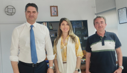 Μόνιμη παιδίατρος από σήμερα στο Κέντρο Υγείας Μεσσήνης. Επισκέφθηκαν τον Δήμαρχο με τον διευθυντή του Κ.Υ.