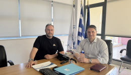 Τη διεθνή παρουσία της «Οινοποιίας Ψαρούλη» στην αγορά συζήτησαν σήμερα ο ιδιοκτήτης της με τον Δήμαρχο
