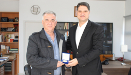 Συνταξιοδοτήθηκε σήμερα μετά από 42 χρόνια εργασιακού βίου στον Δήμο Μεσσήνης ο Ευστράτιος Χρυσαφίδης